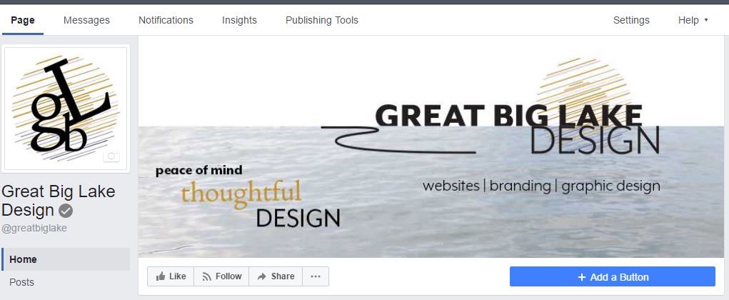 Image of Great Big Lake Design Facebook page